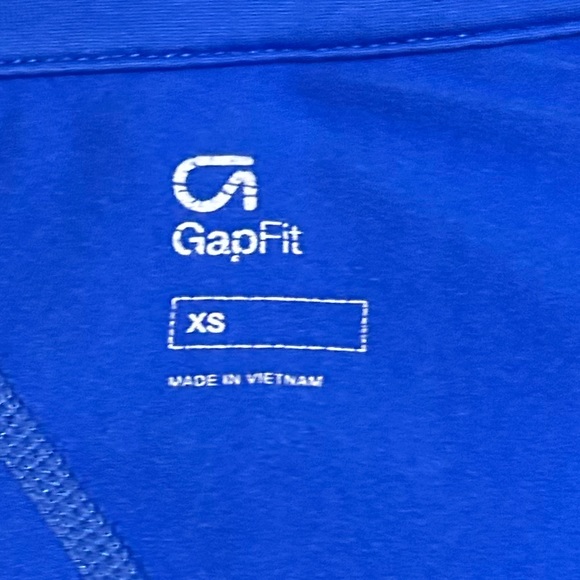 Gap Fit 1/2 Zip Long Sleeve Top Size XS - Picture 3 of 3